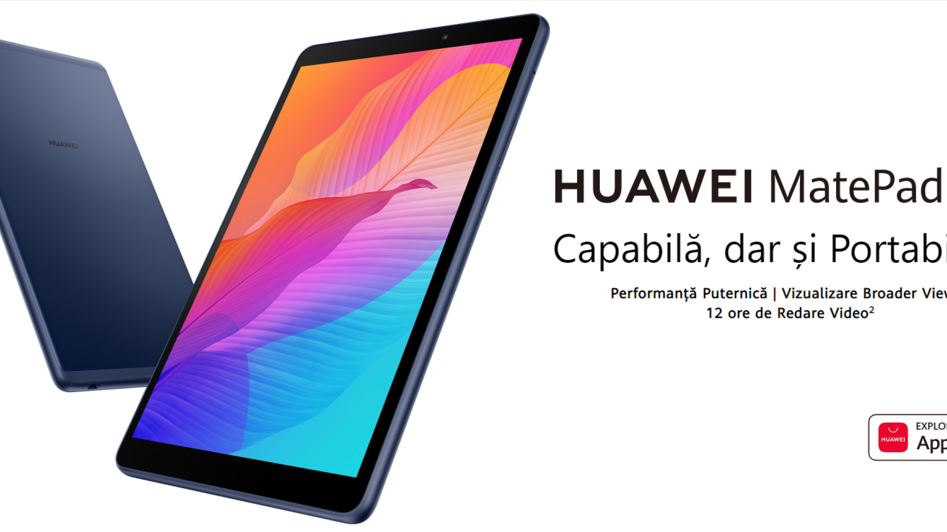 Tableta Huawei MatePad T8 a fost lansată în România. Dispozitivul perfect pentru studiu