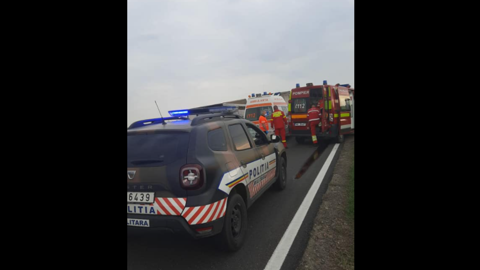 Militarii polonezi care se îndreptau la exerciţiul Dacia 21 Livex au acordat primul ajutor la un accident GALERIE FOTO