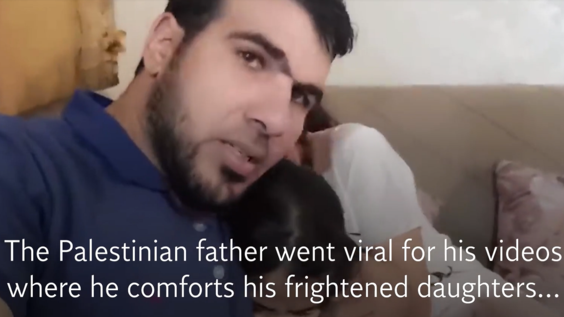 Tată ucis de rachete în Gaza, în timp ce se filma cu fiicele sale. ”Nu vă fie teamă, jucați-vă în continuare” VIDEO