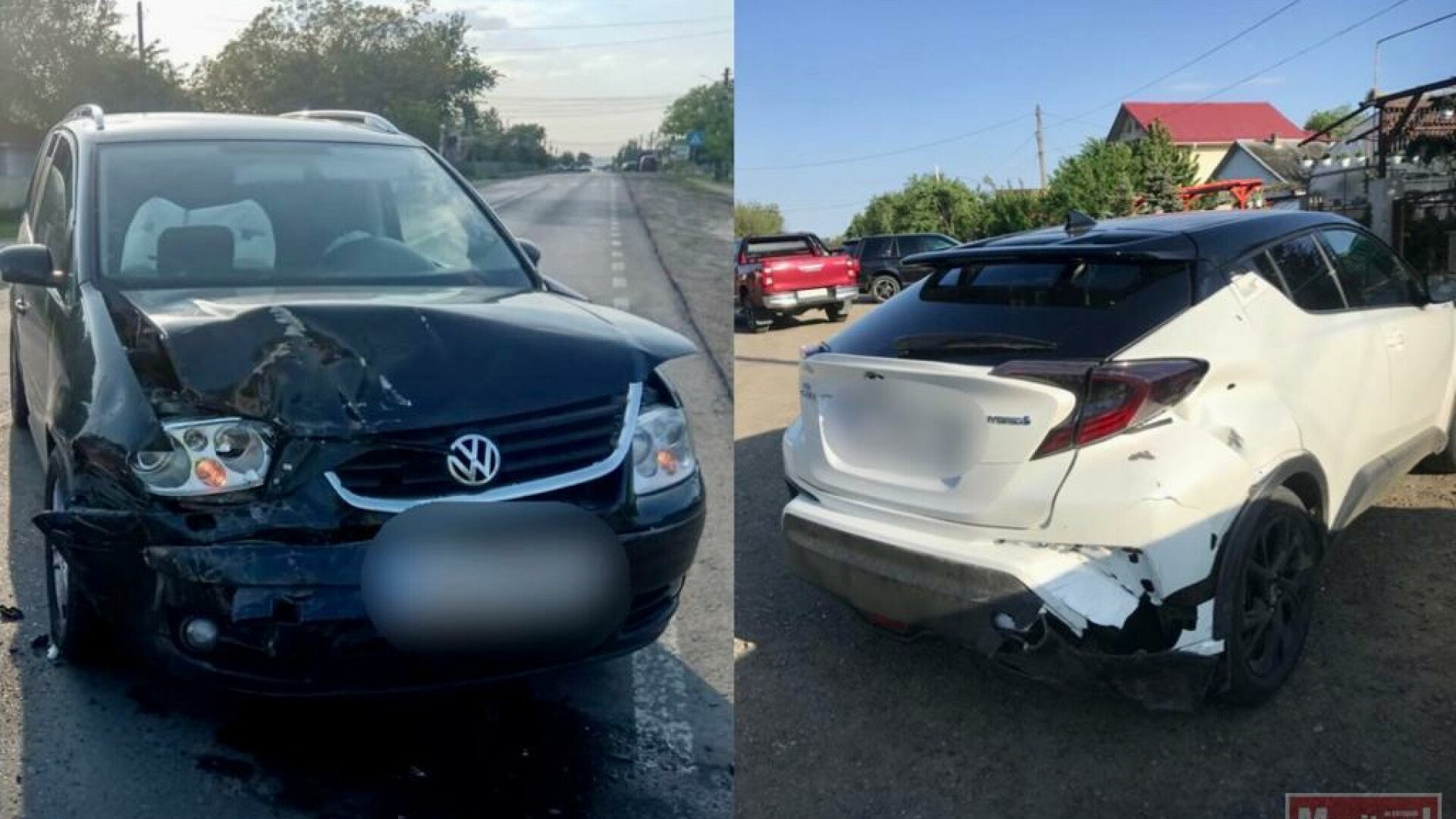 Accident produs în Botoșani de o mașină condusă de un copil de 12 ani. Polițiștii nu au pe cine să ancheteze