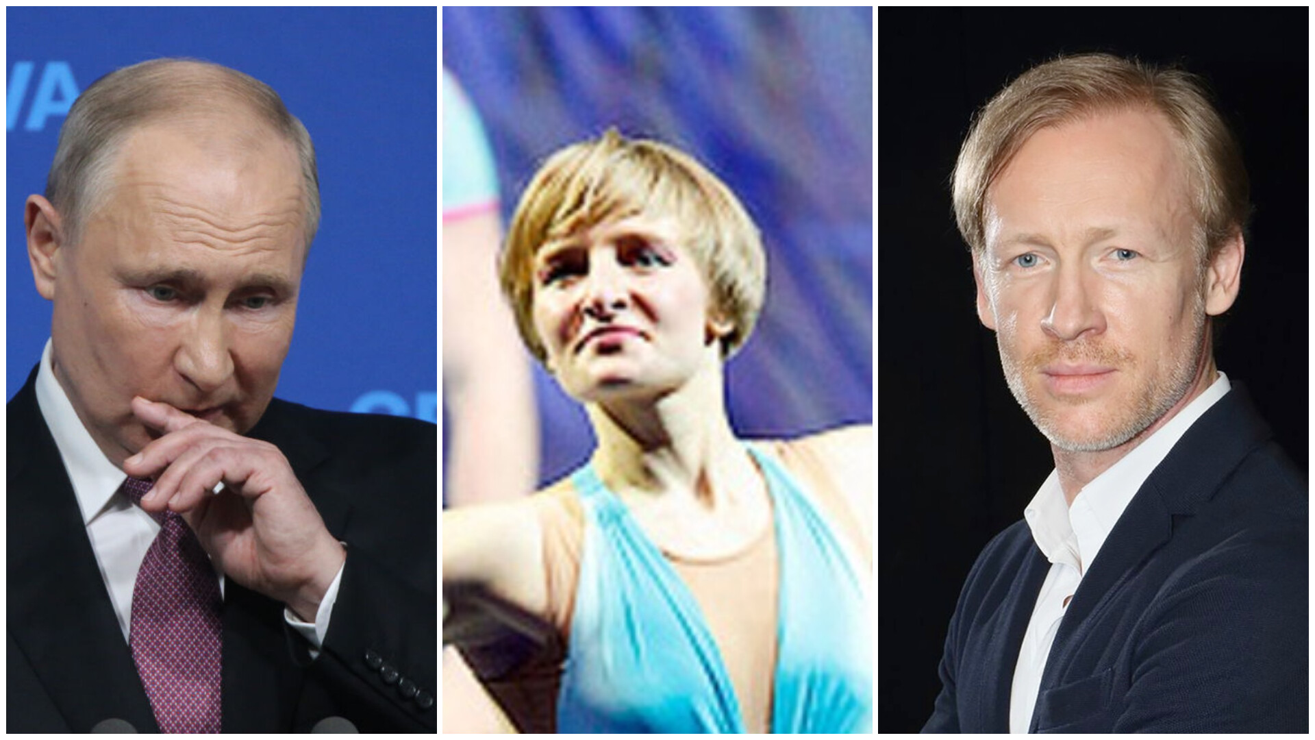 vladimir putin, katerina tikhanova, igor zelenski