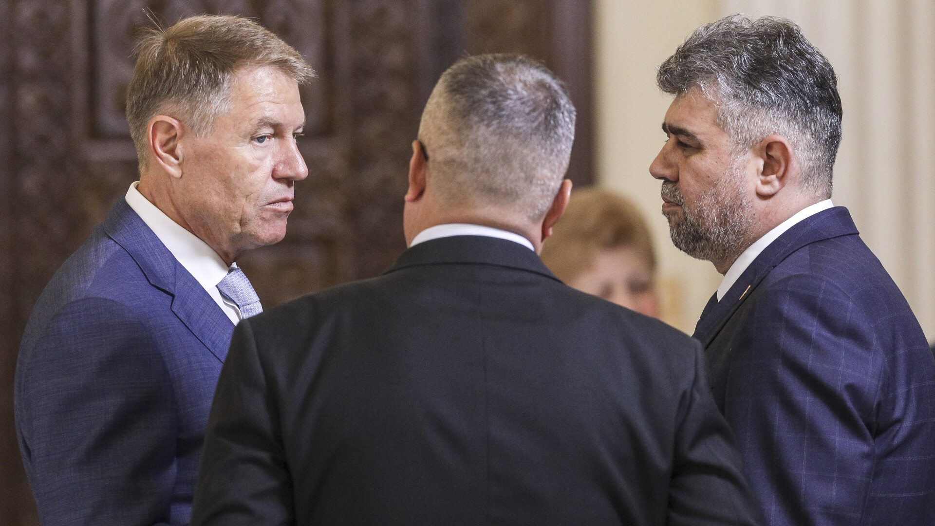 Klaus Iohannis, Marcel Ciolacu, Nicolae Ciuca