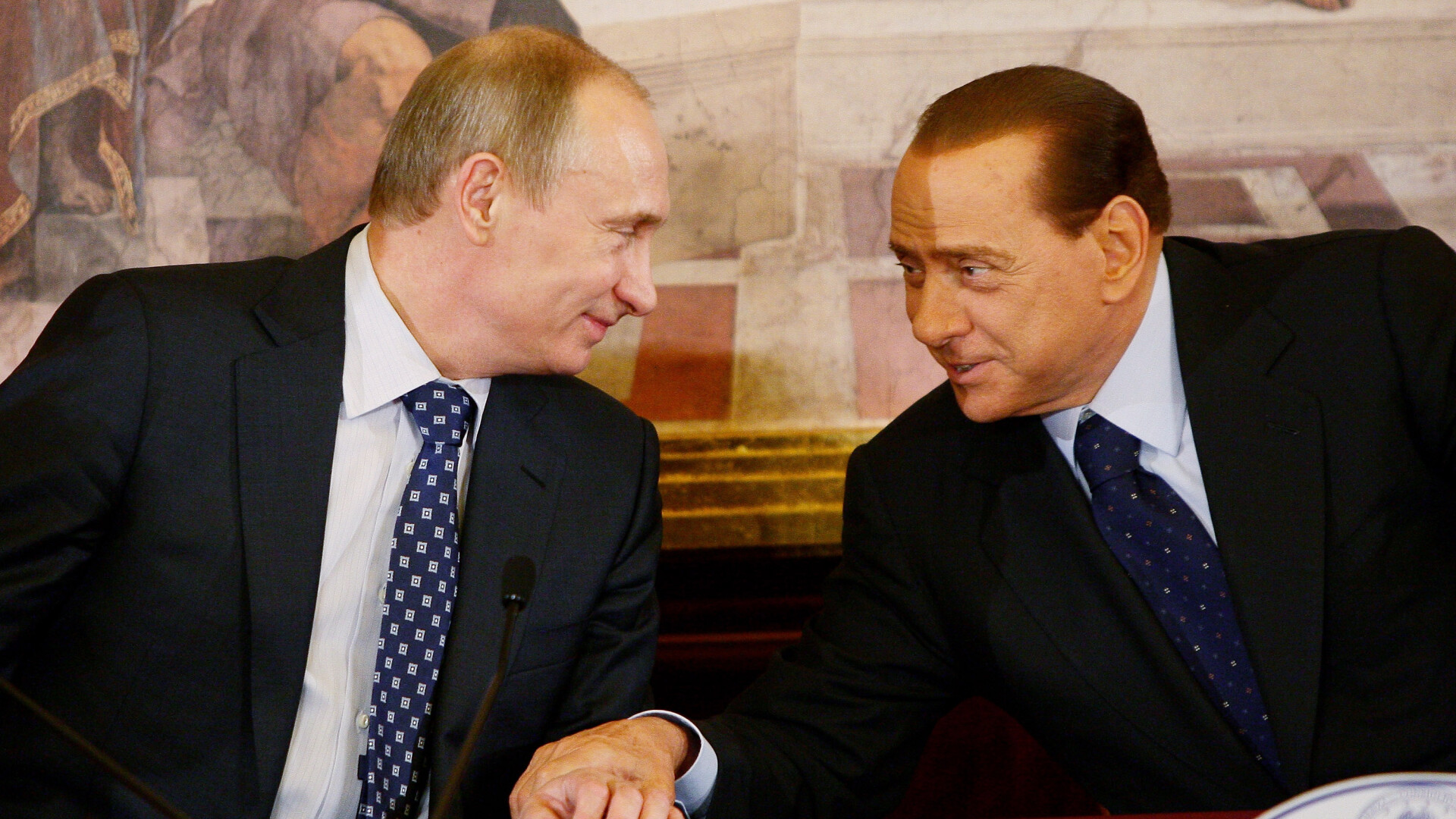 vladimir putin Silvio Berlusconi