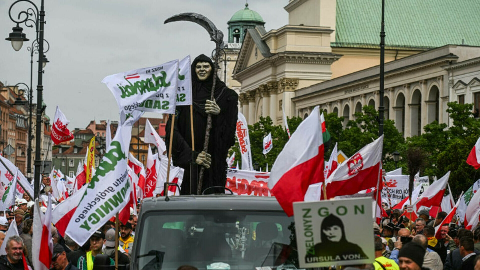 Protest Varşovia