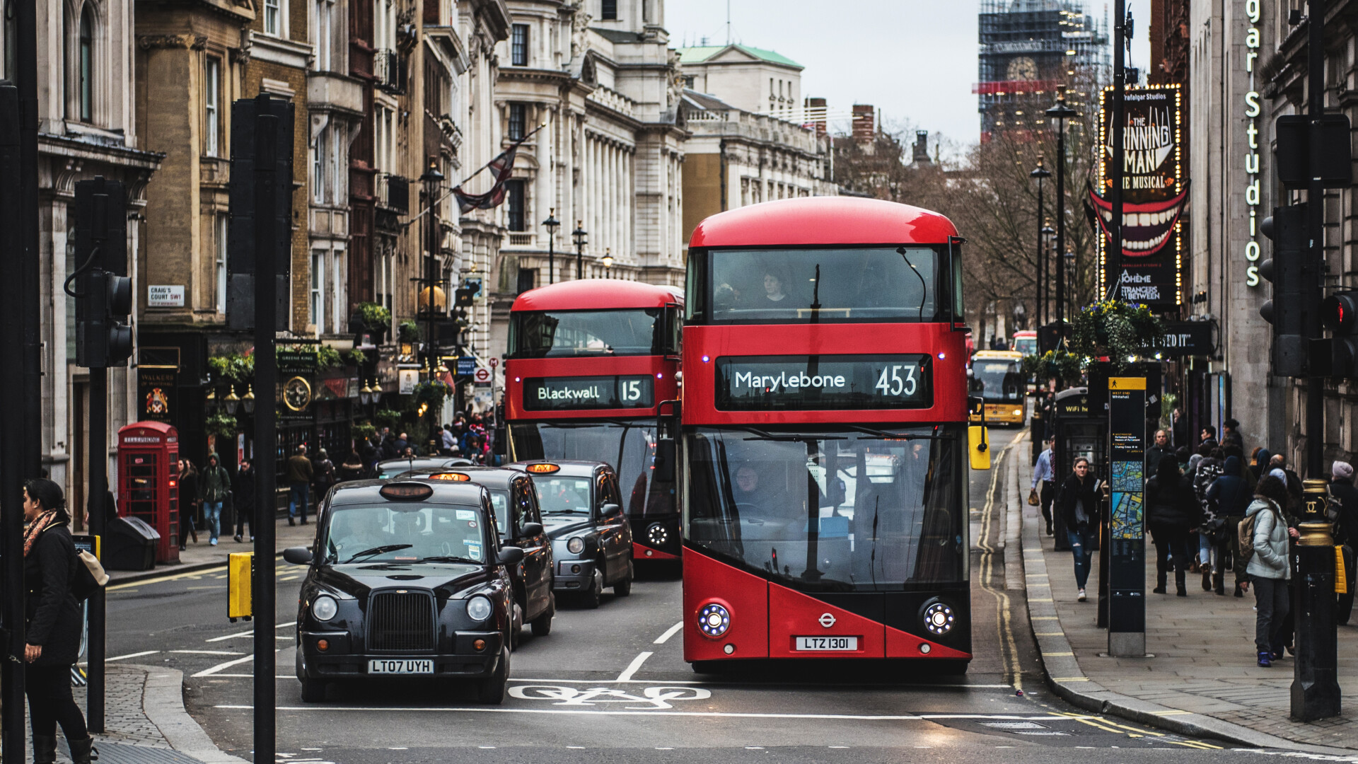 trafic londra