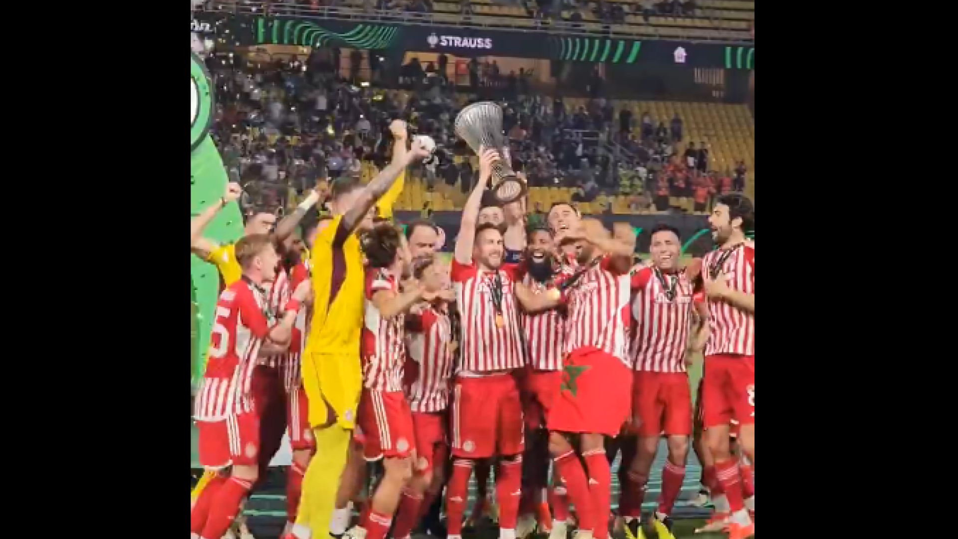 Olympiakos Pireu a cucerit trofeul Europa Conference League, după 1-0 cu Fiorentina