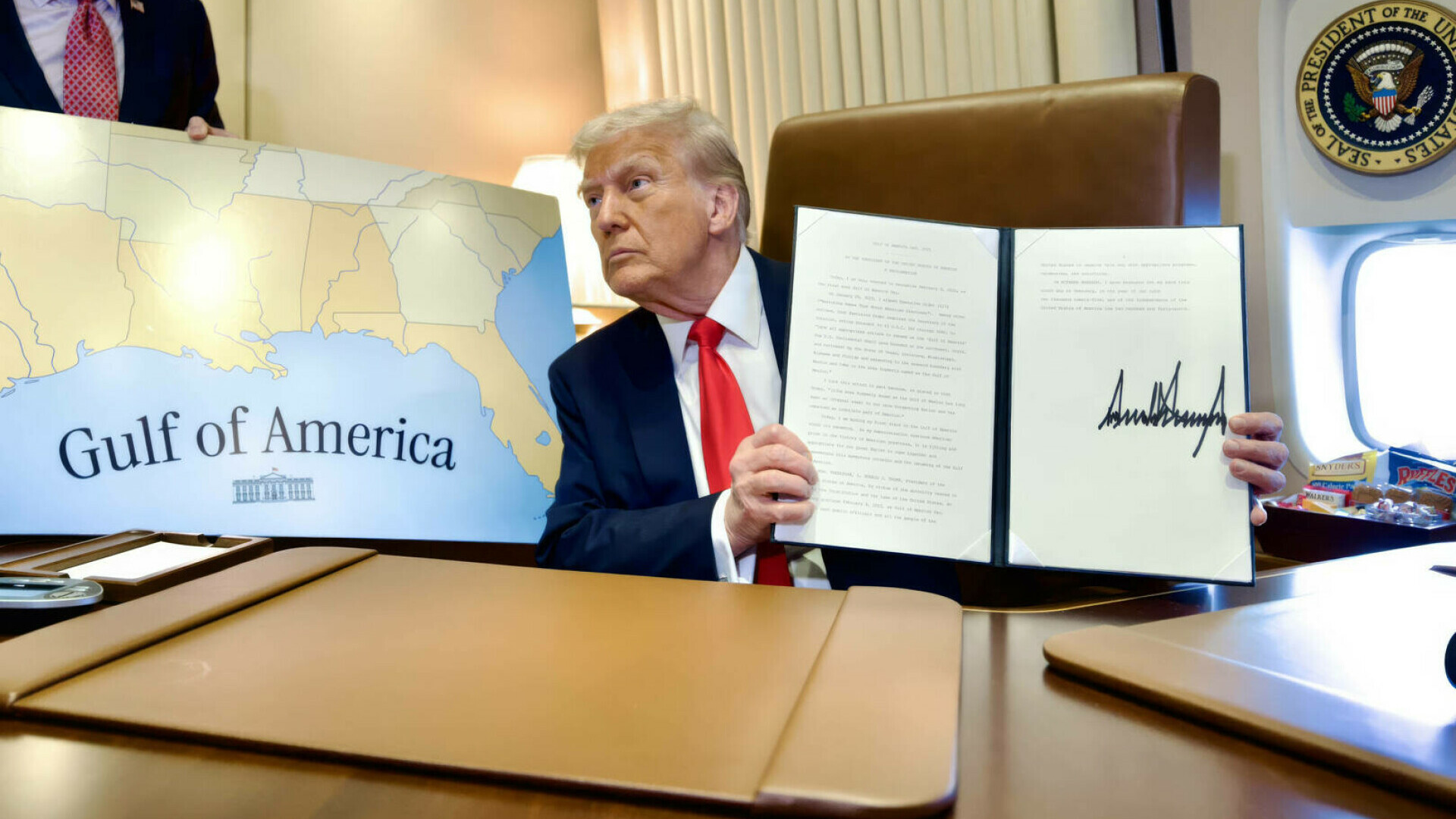 De unde vine obsesia lui Trump pentru redesenarea hărților și schimbarea denumirilor. ”Sunt o persoană foarte artistică”