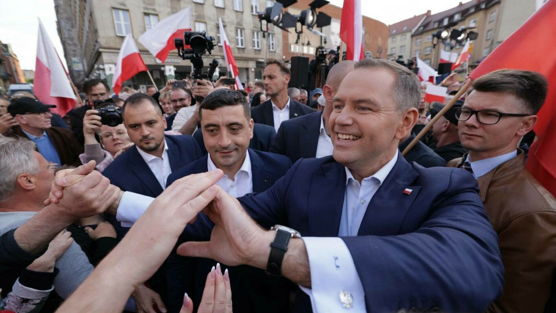 Cine este candidatul la președinția Poloniei pe care George Simion a mers să îl susțină la Varșovia