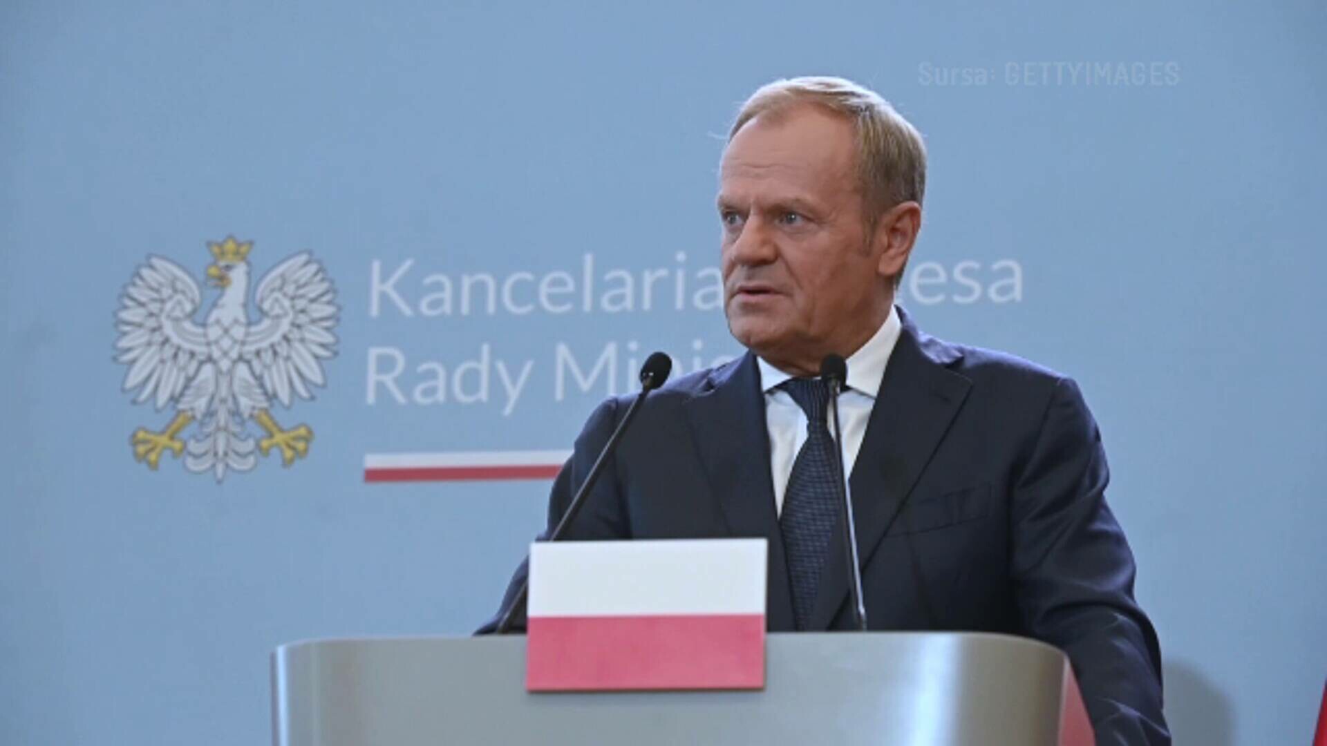 Premierul Poloniei a transmis în română mesajul de susținere pentru Nicușor Dan. „Și voi veți reuși”