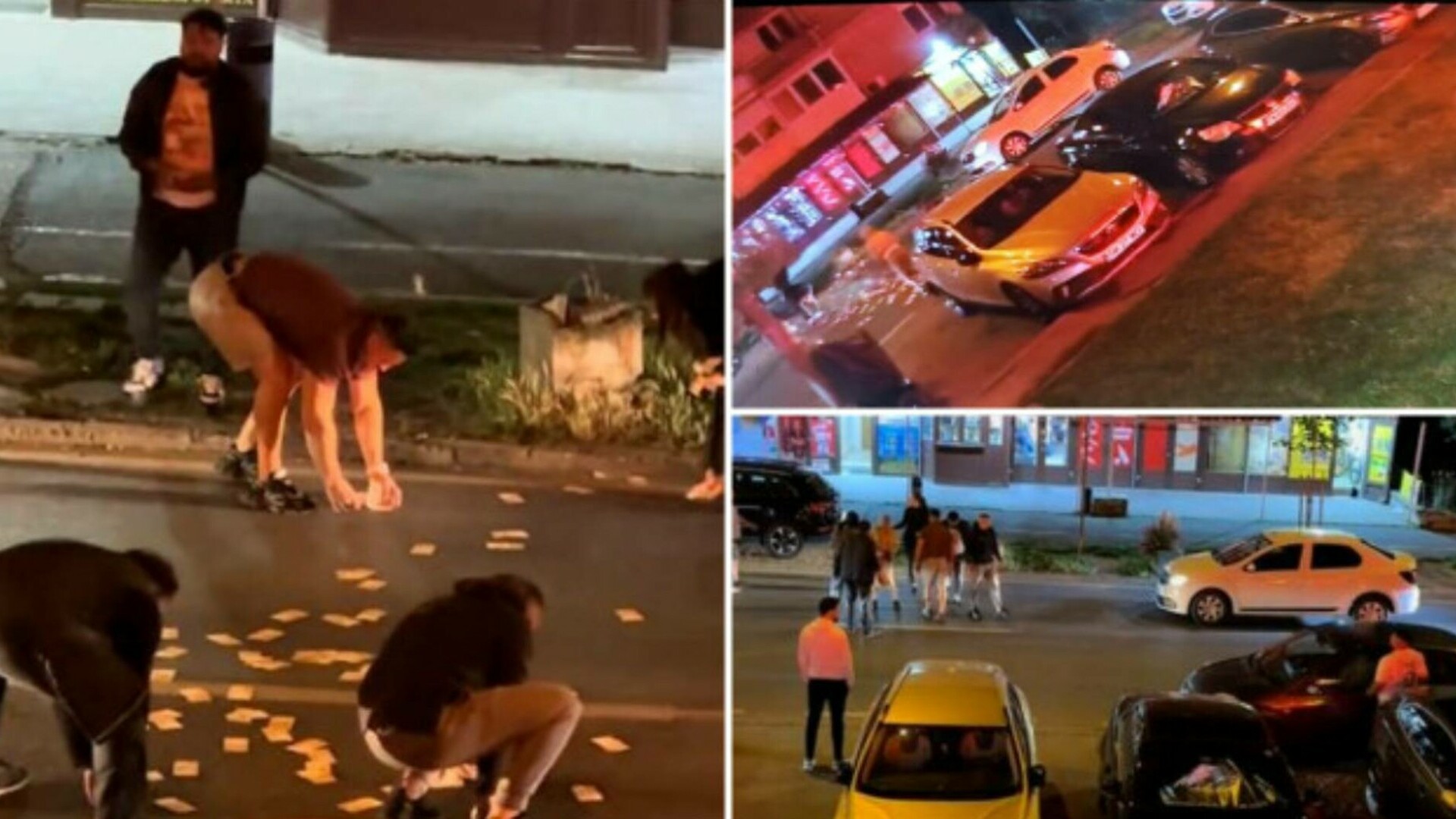 Situație neobișnuită la Timișoara. O femeie a aruncat mii de euro pe stradă, iar apoi a plecat. Cum au reacționat oamenii