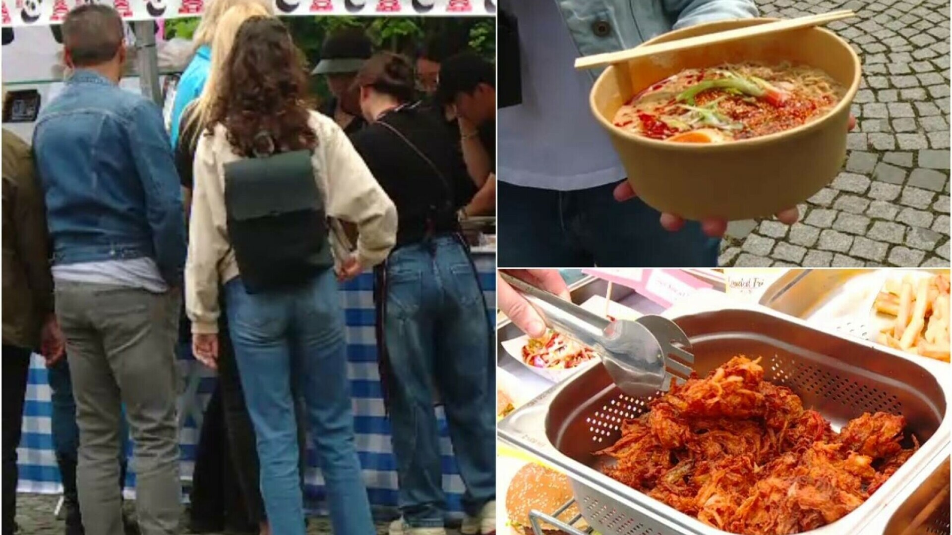 ”Explozie” de arome și culori la Festivalul de mâncare asiatică din Capitală. Cât costă o porție de ramen japonez autentic