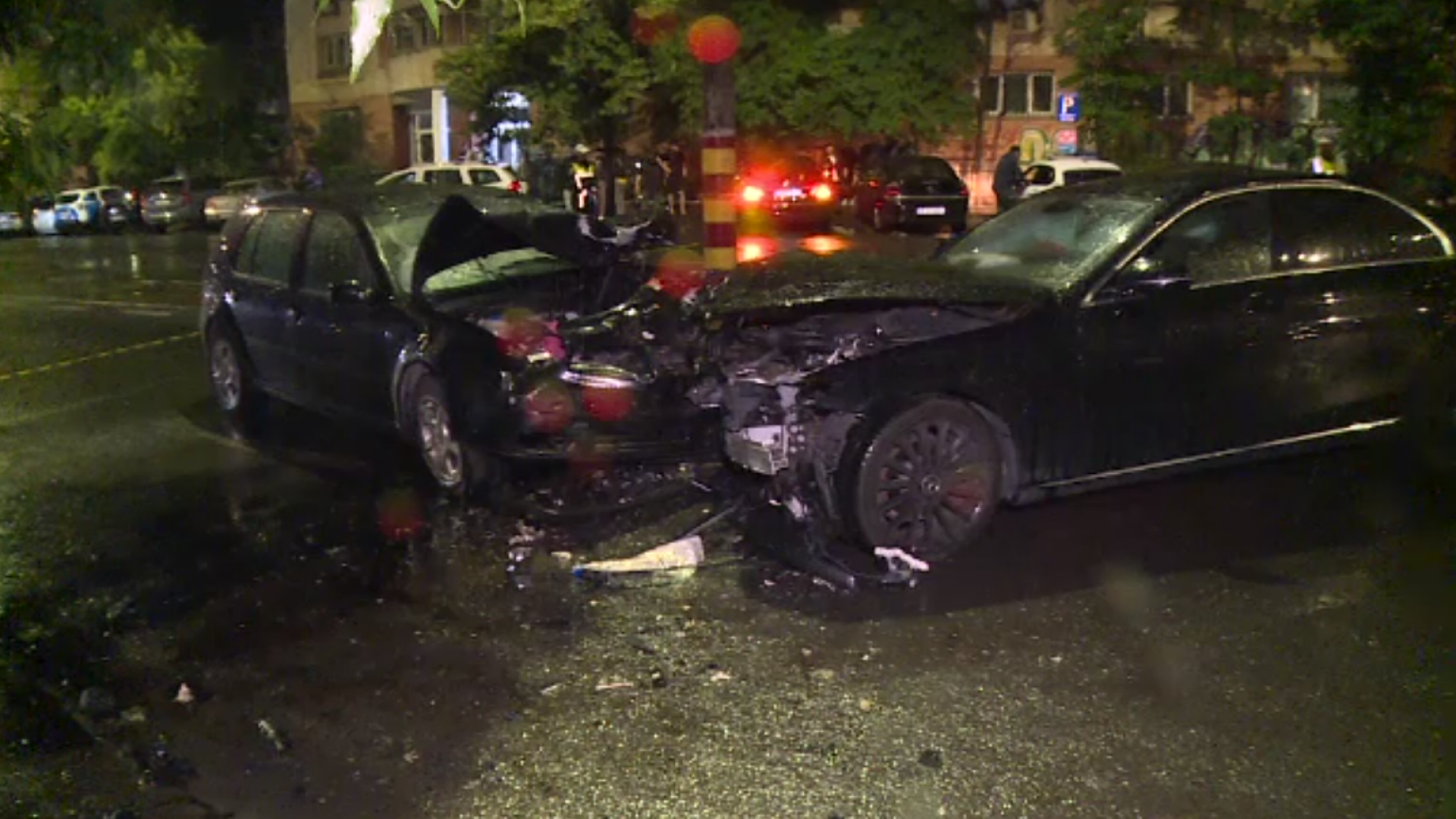 Carambol pe o stradă din Sectorul 3 al Capitalei. Cinci persoane au ajuns la spital