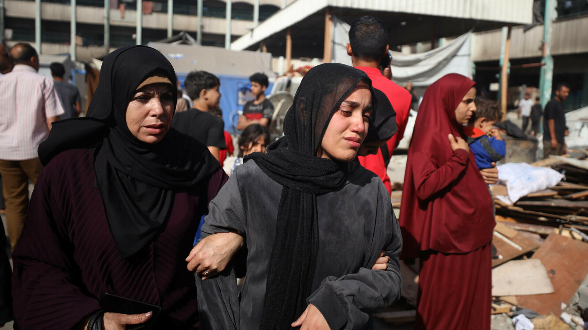 Un grup umanitar susținut de SUA distribuie ajutoare în Gaza