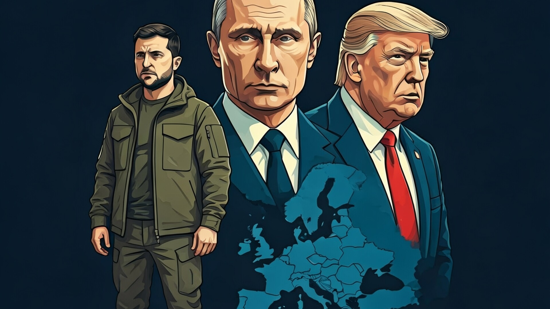 Ucraina a propus Rusiei o întâlnire între Volodimir Zelenski, Donald Trump şi Vladimir Putin. Când ar vrea să aibă loc