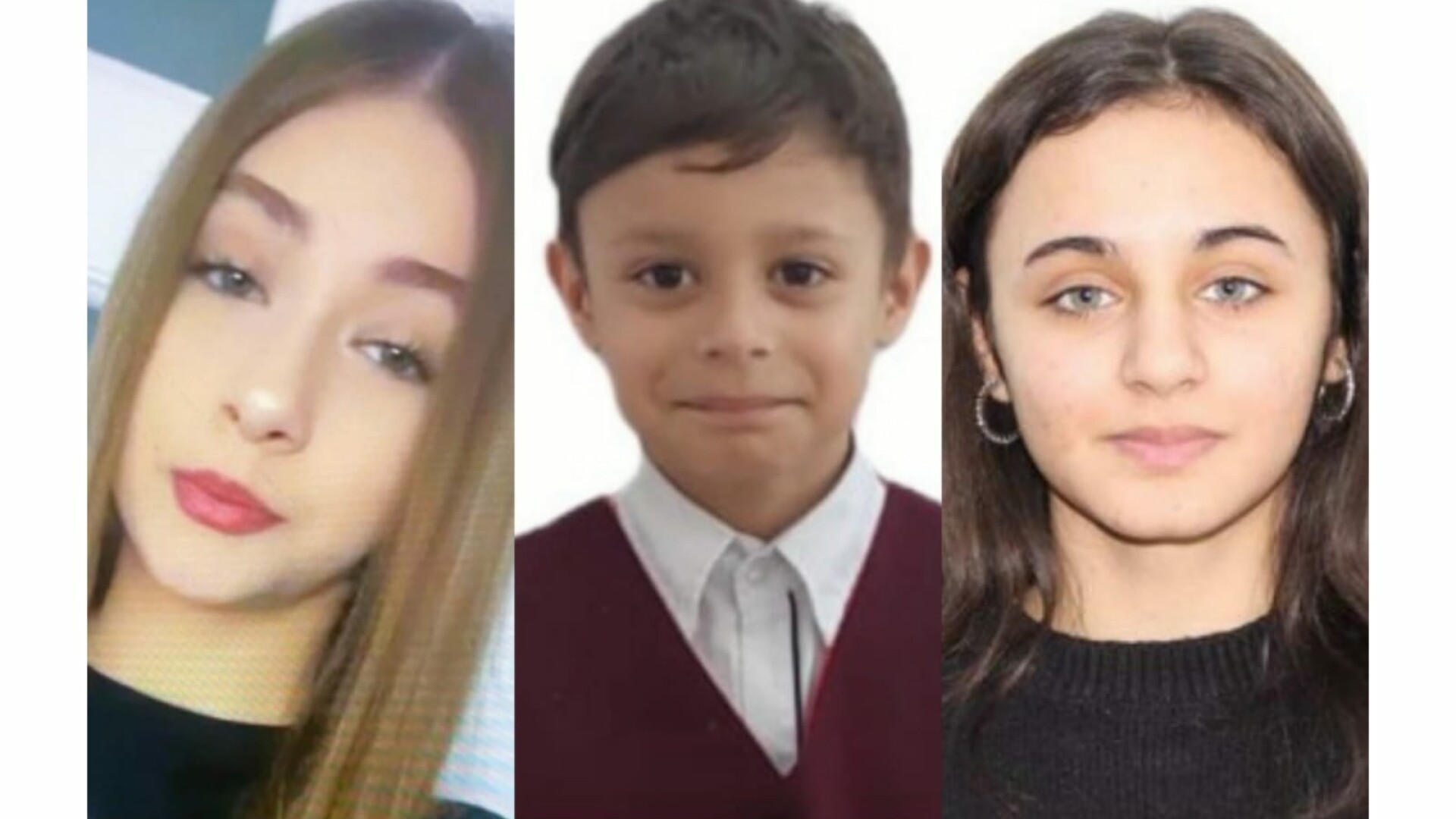 Trei copii din Bacău, prieteni între ei, au fost daţi dispăruţi de familiile lor. Poliția face apel la populație