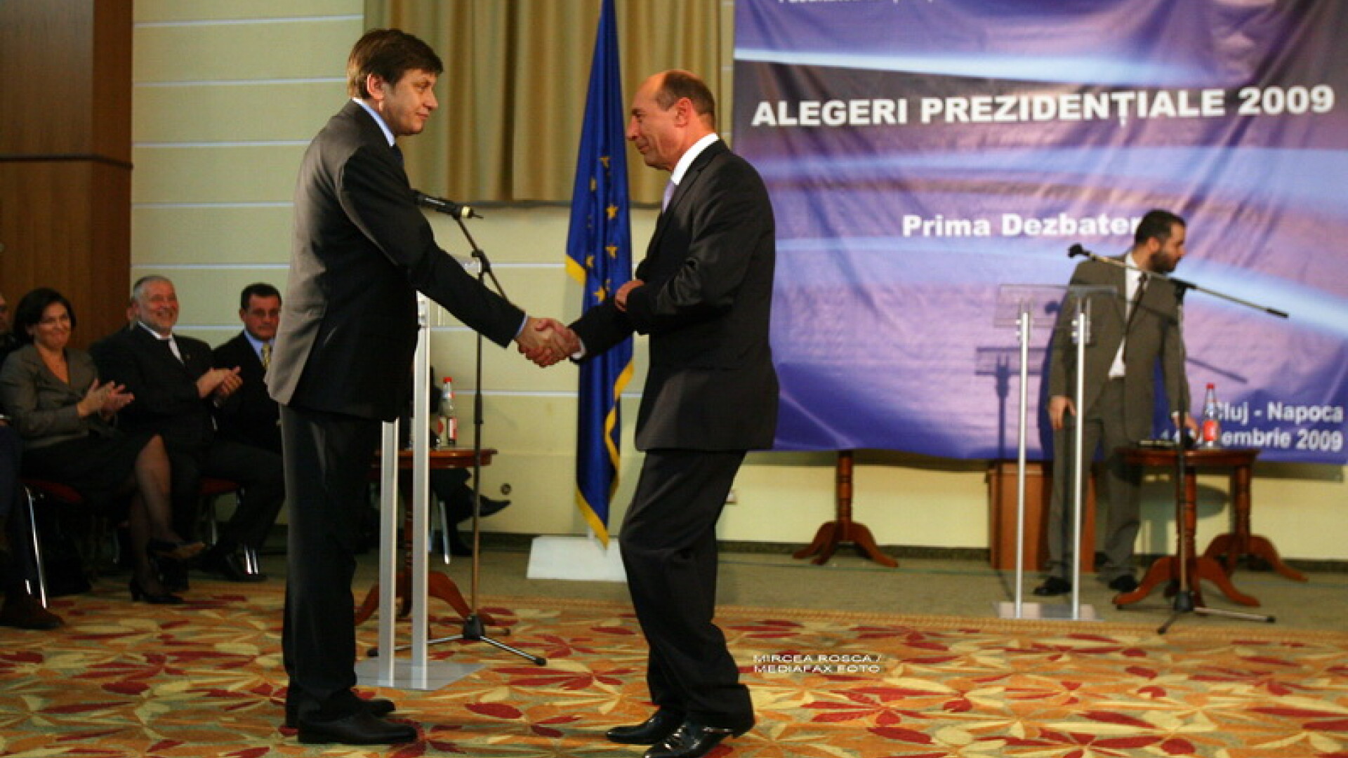 Traian Basescu si Crin Antonescu