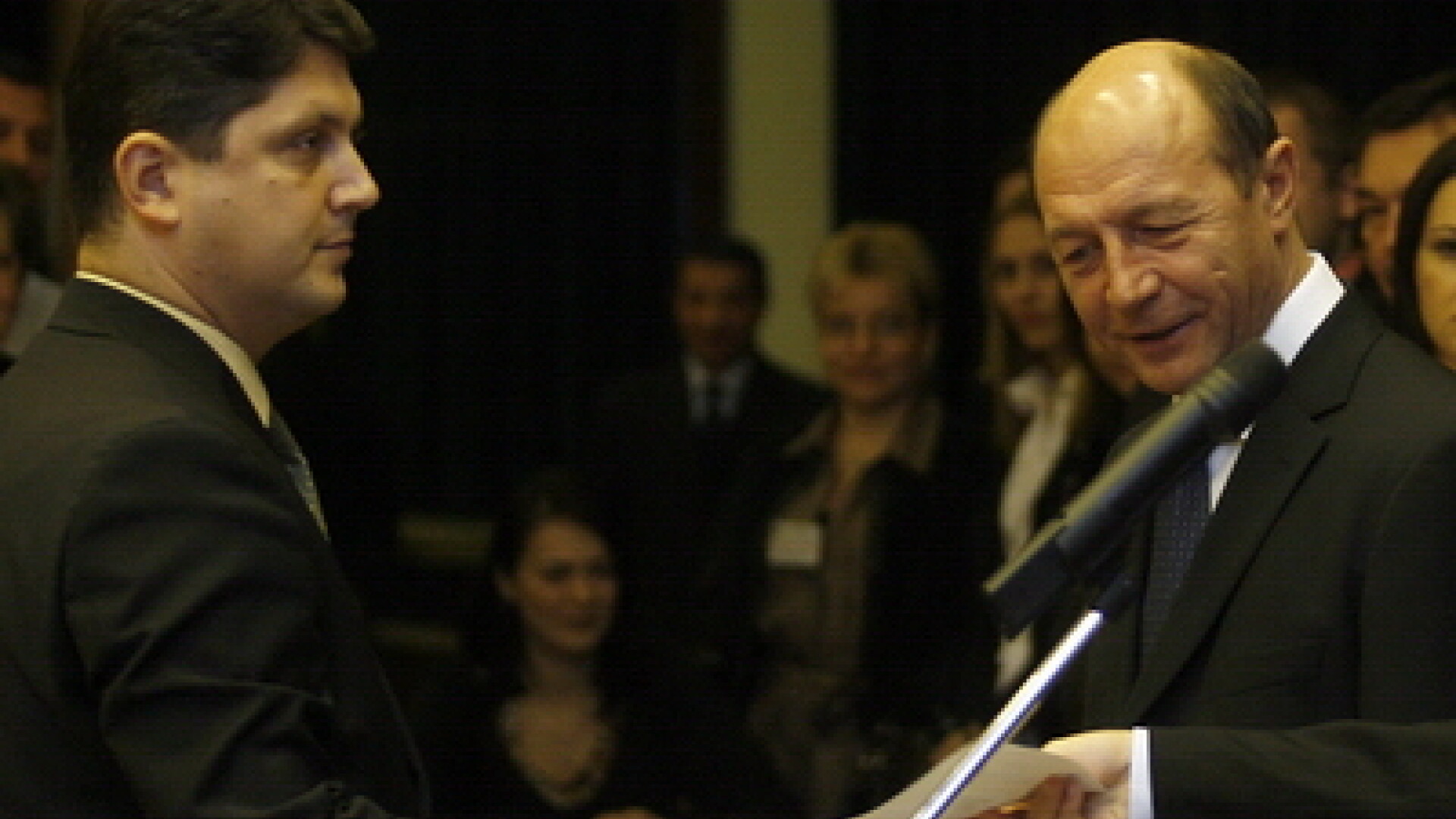 Titus Corlatean si Traian Basescu