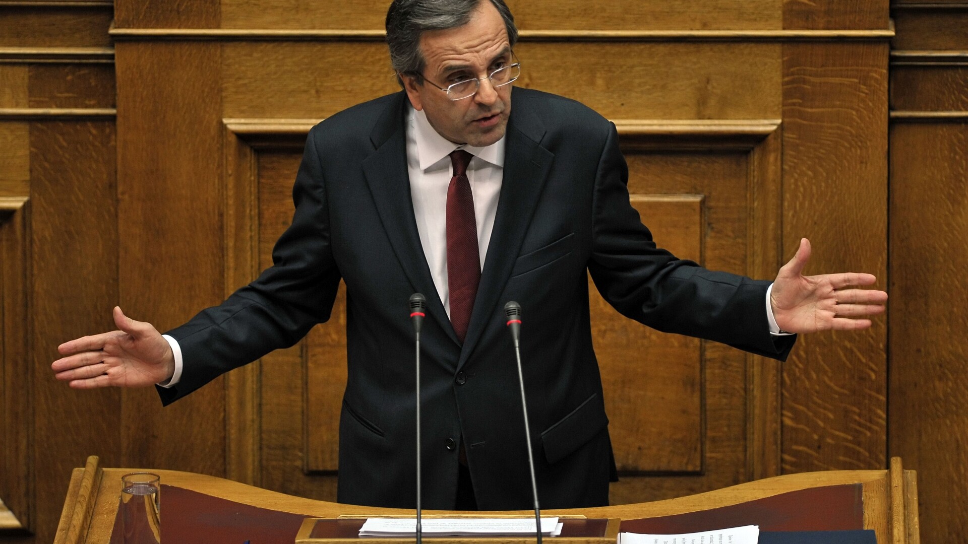Premierul Antonis Samaras