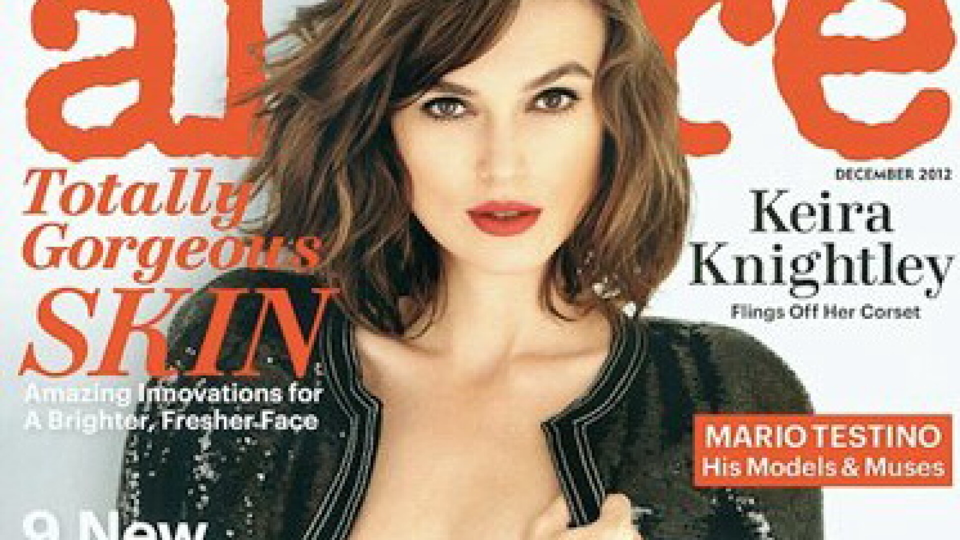 Keira Knightley pe coperta revistei Allure, gafa Photoshop