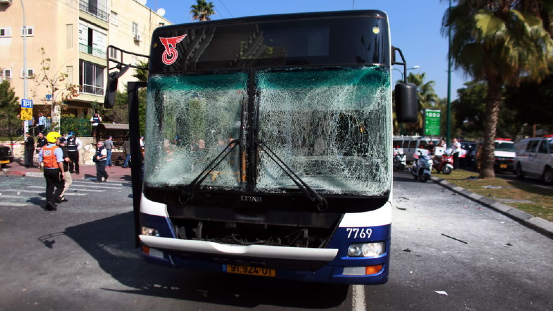 explozie, autobuz, Tel Aviv, atentat