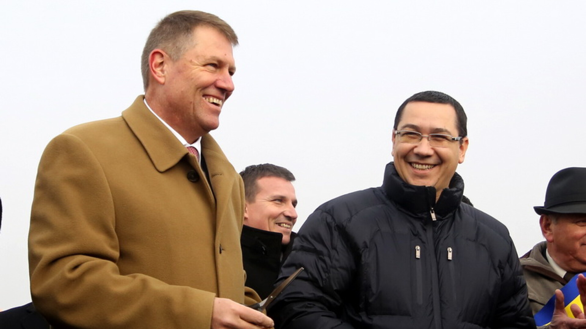 Victor Ponta si Klaus Iohannis