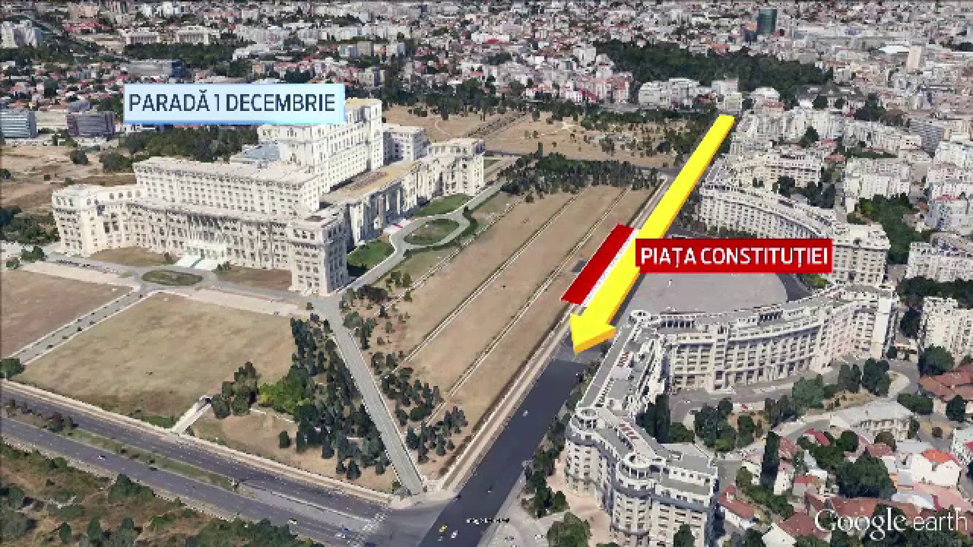 De 1 Decembrie, Basescu va fi in Piata Constitutiei, Iohannis in Alba