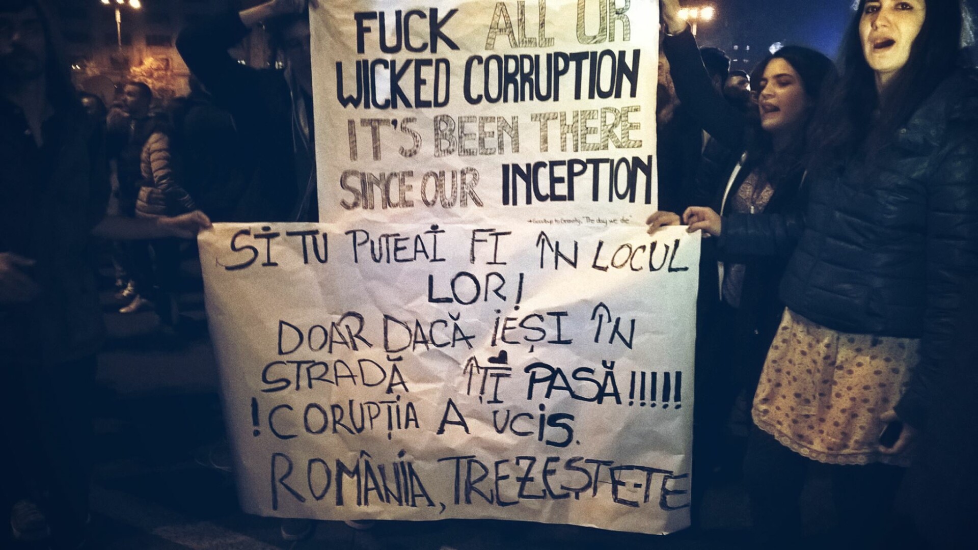 pancarta protest