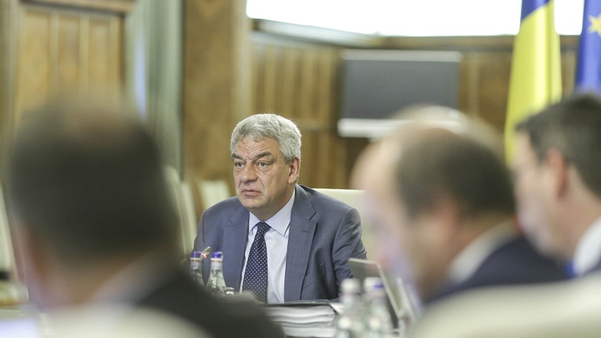 Premierul Mihai Tudose conduce sedinta saptamanala de Guvern