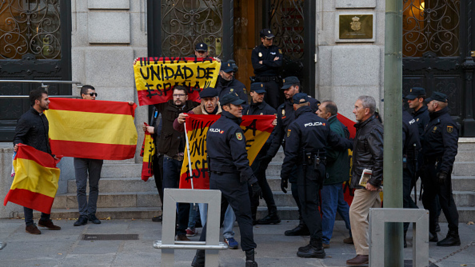 Proteste în fața Curții Supreme ale Spaniei