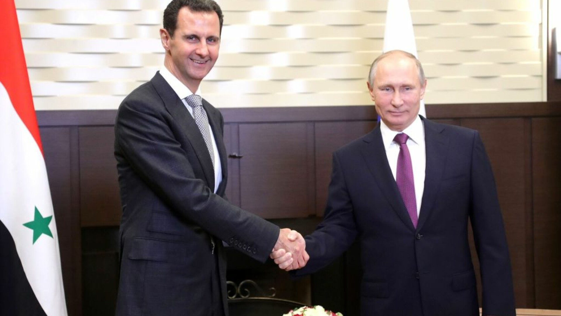 Vladimir Putin si Bashar al-Assad
