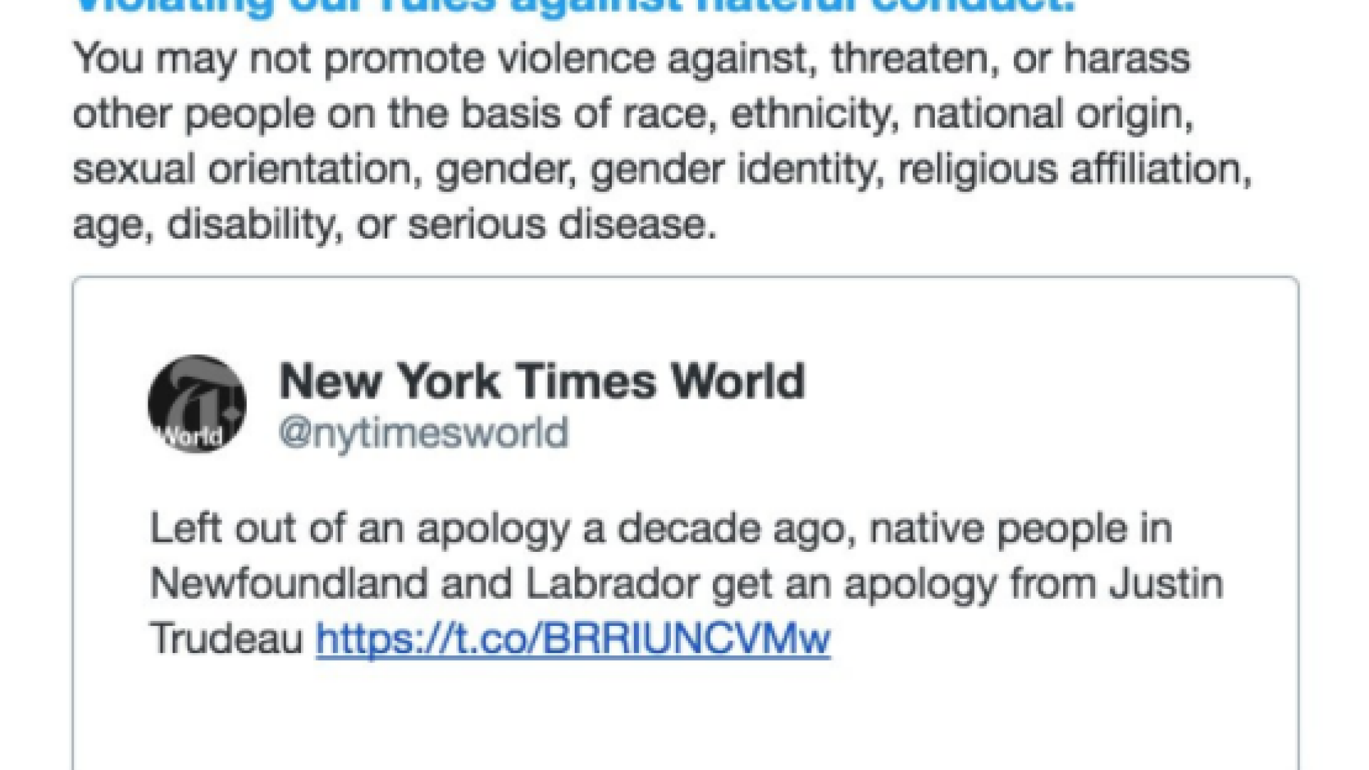 Twitter New York Times