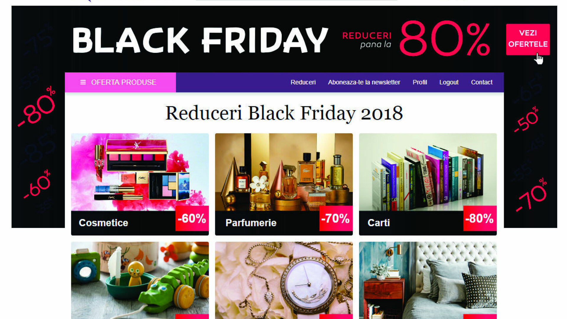 Reduceri de Black Friday esteto