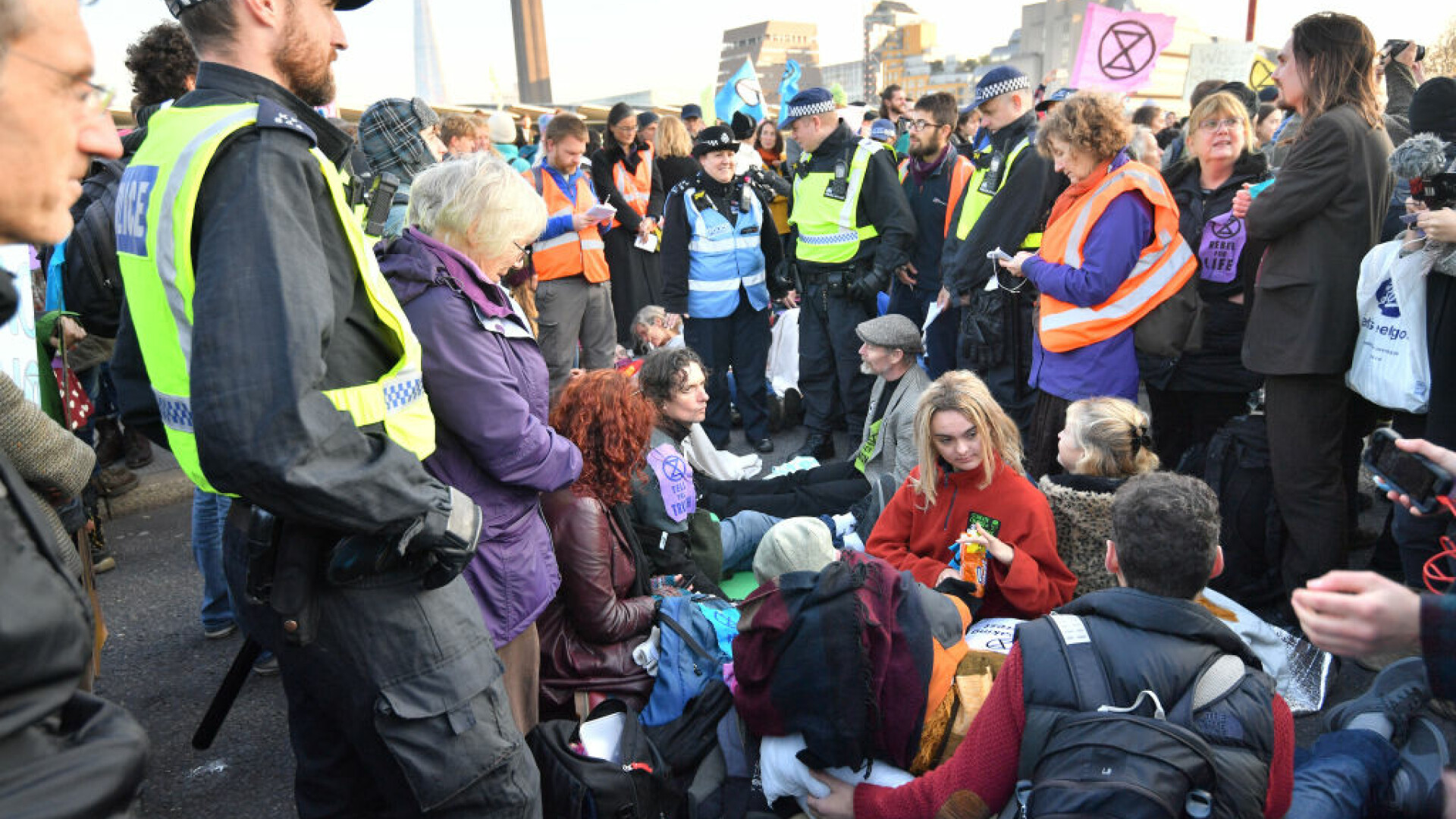 Protest la Londra