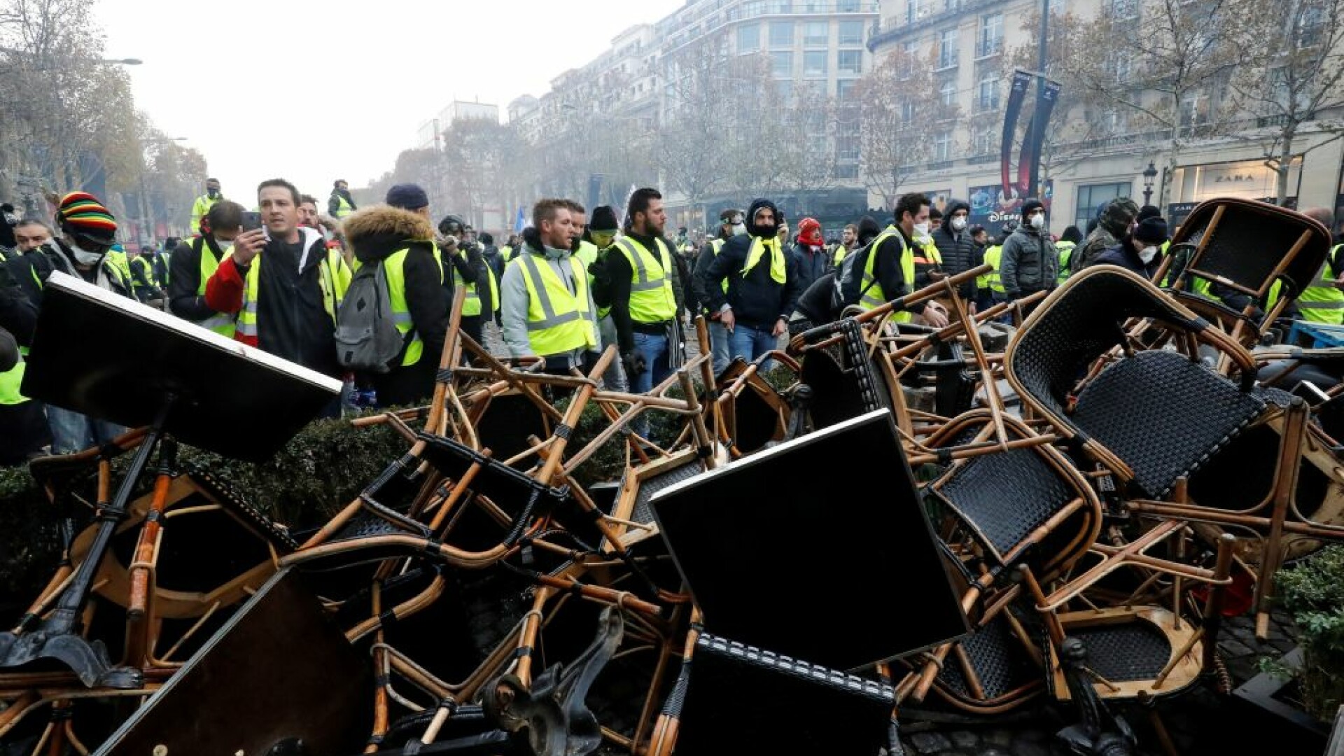 proteste in Franta