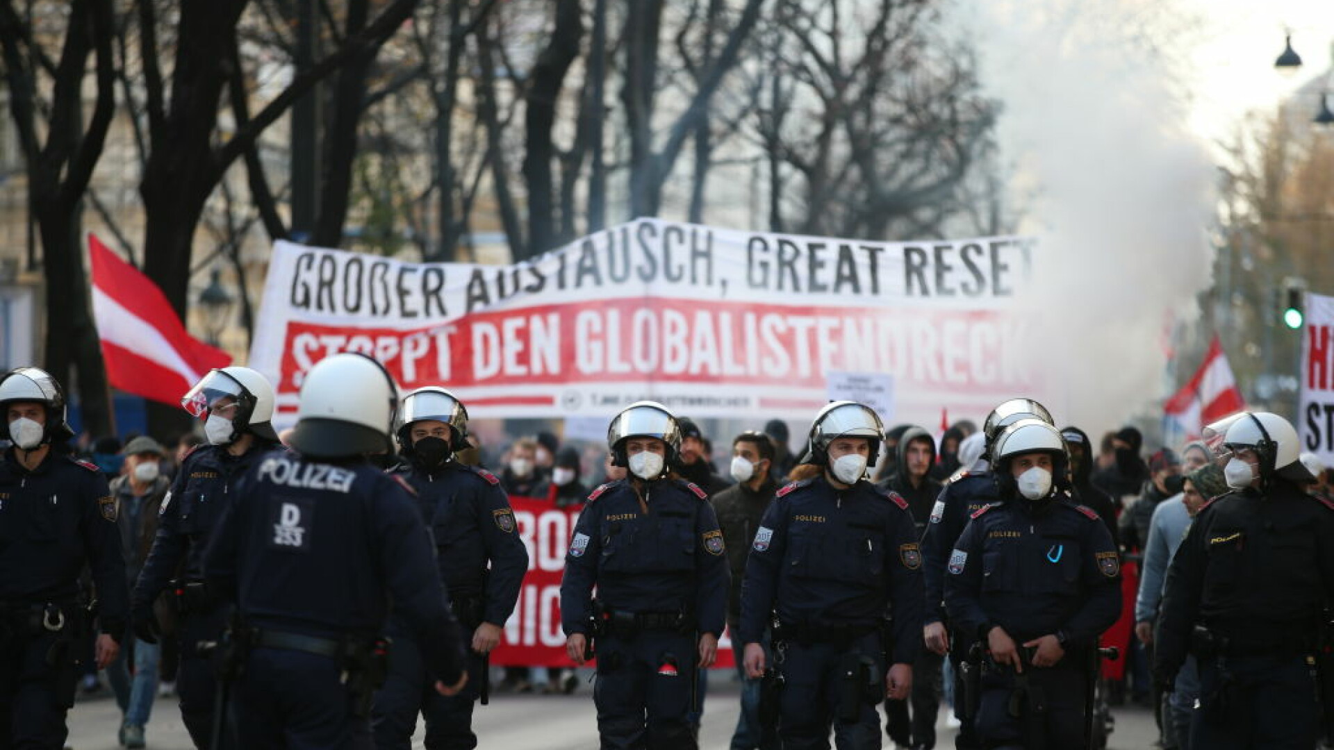 Austria, proteste