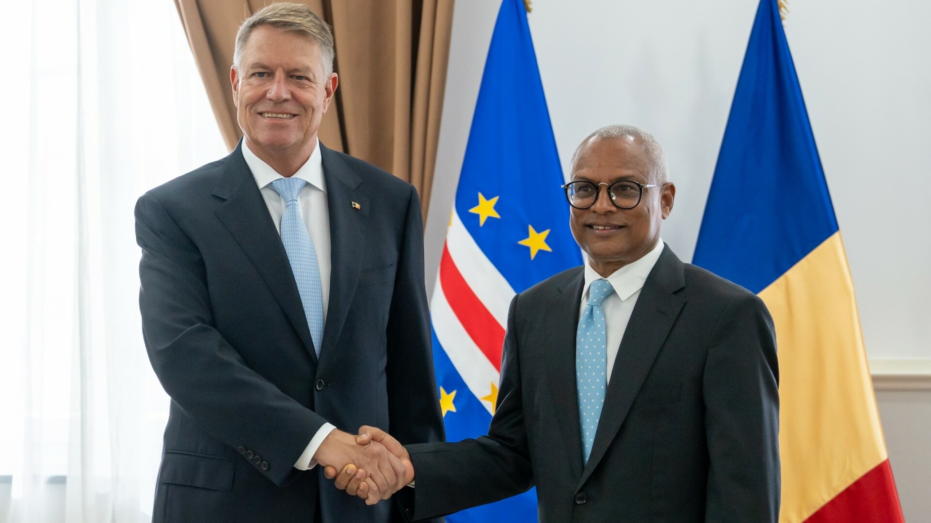 Klaus Iohannis, José Maria Neves, Cabo Verde