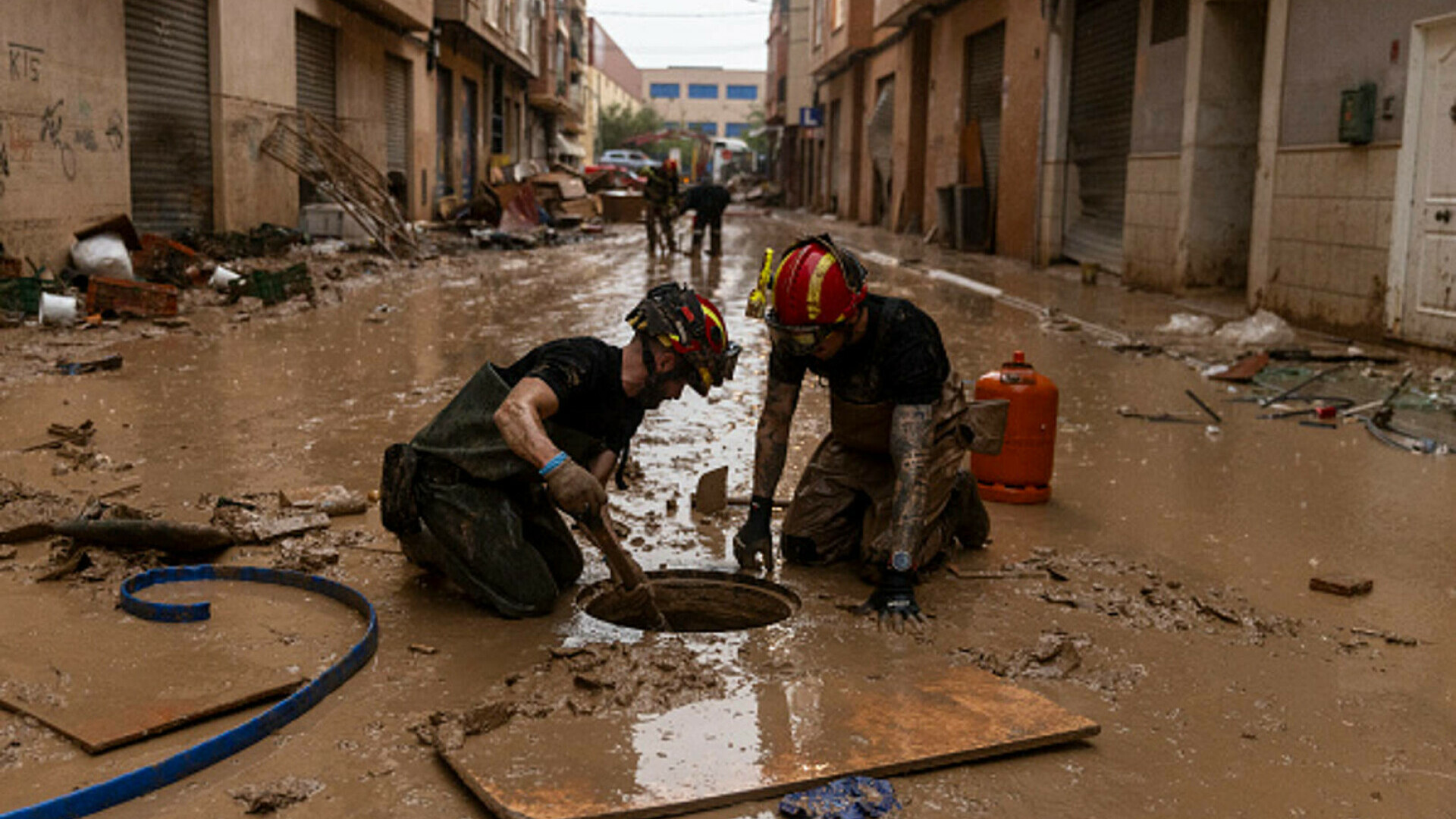 inundatii valencia, spania