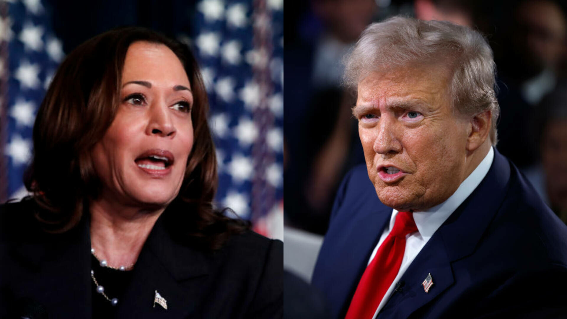 kamala harris, donald trump