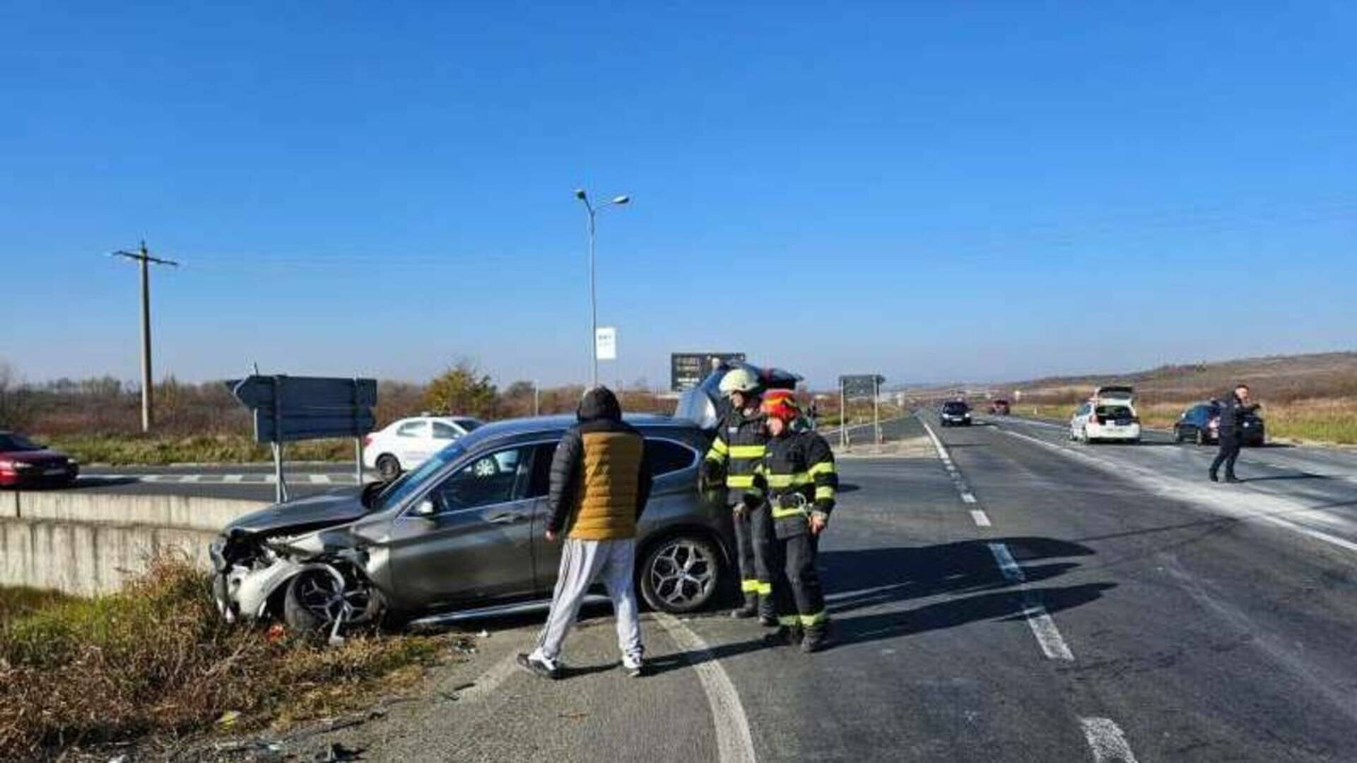 accident provocat de un bătrân de 79 de ani din Timiș