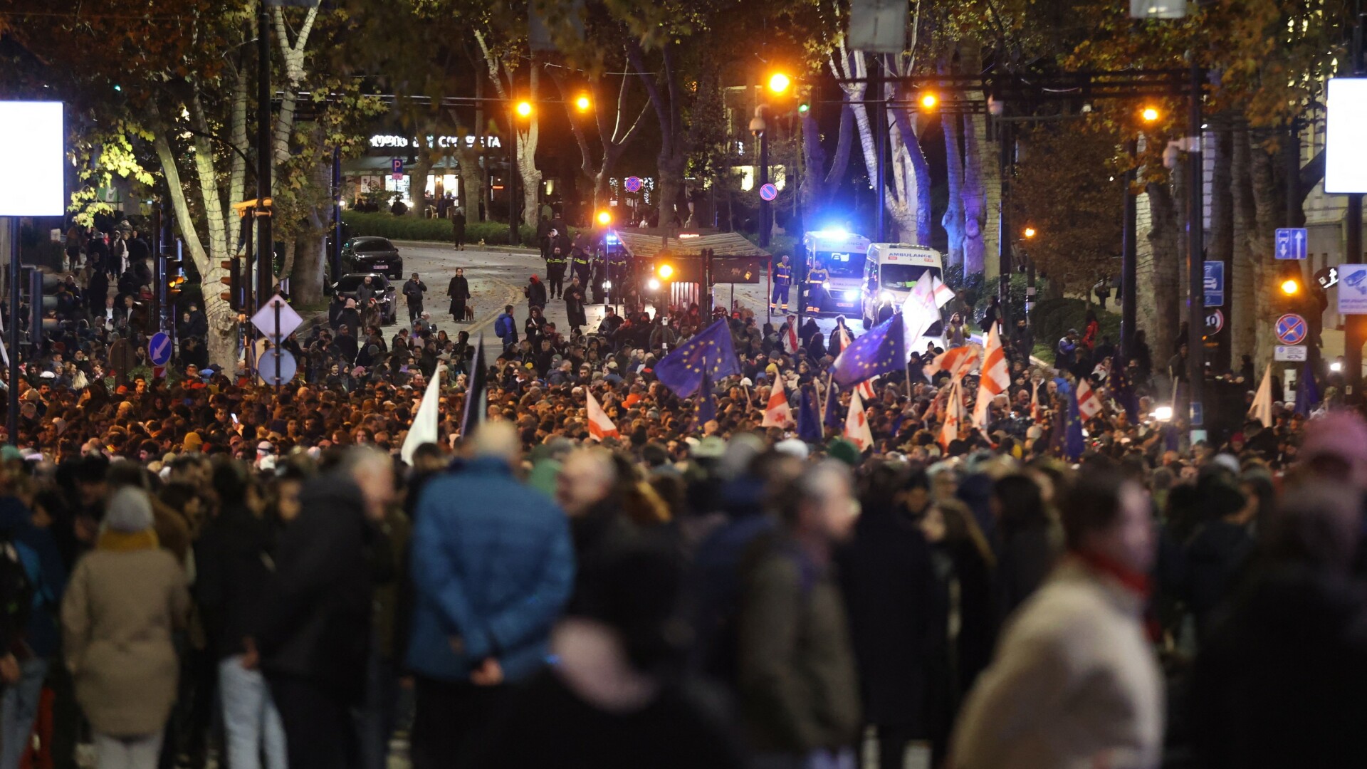 protest în Georgia