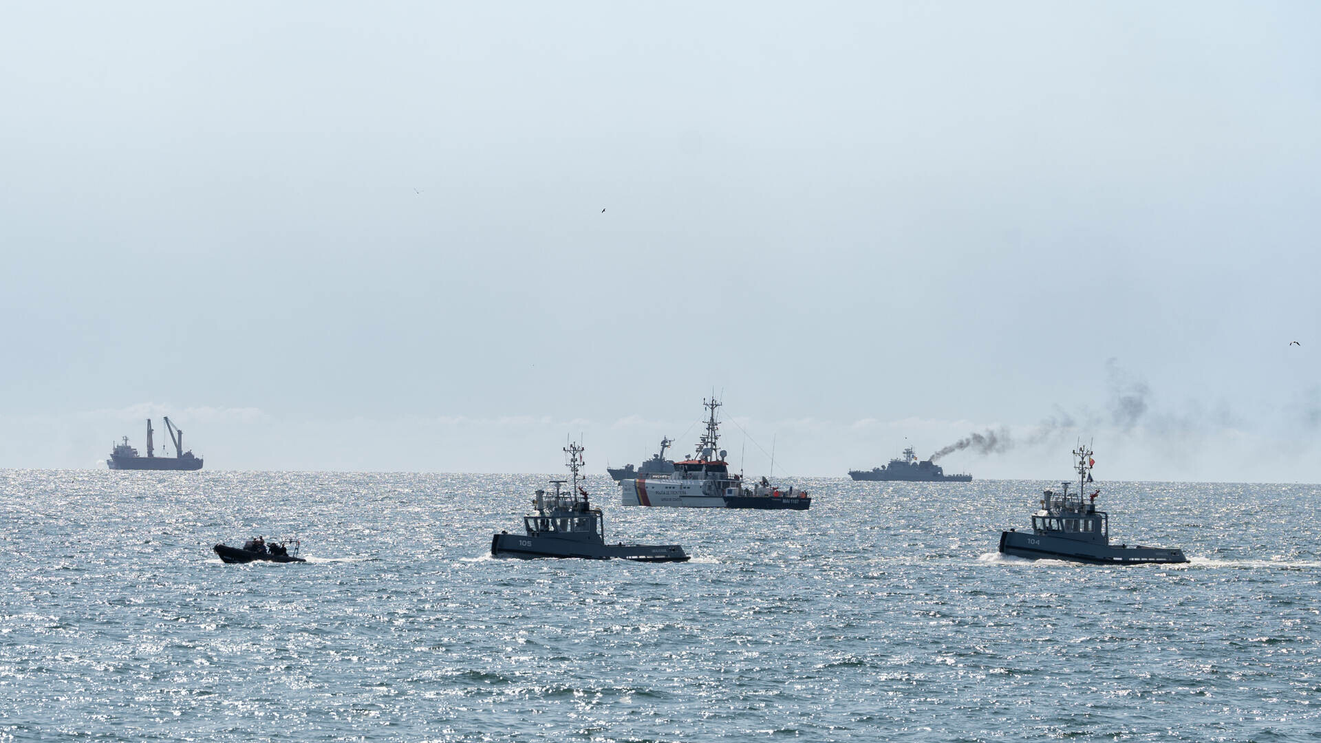 Harta poluării din Marea Neagră. Urmele deversări de petrol și combustibili se văd chiar și din satelit