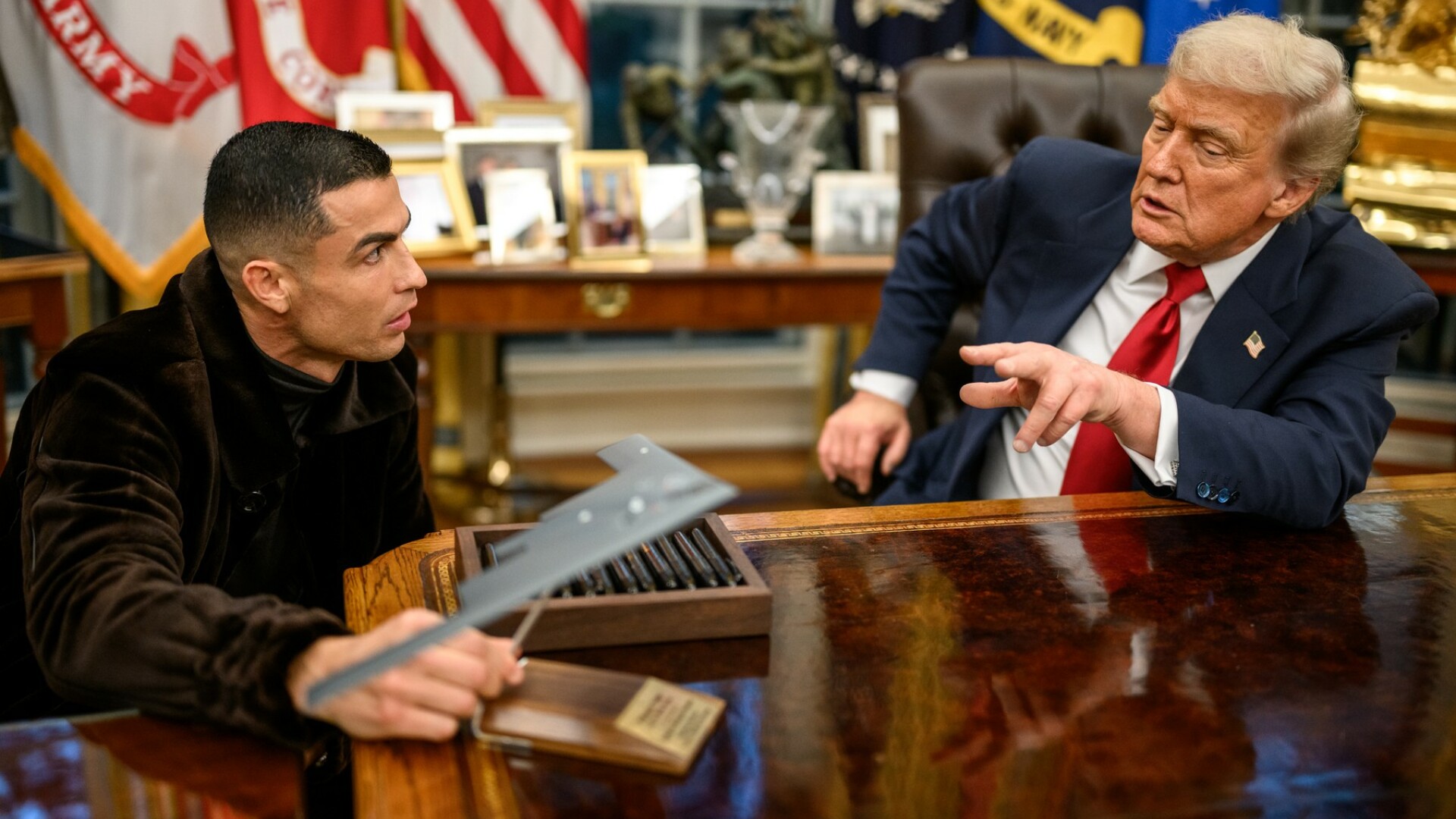 cristiano ronaldo trump