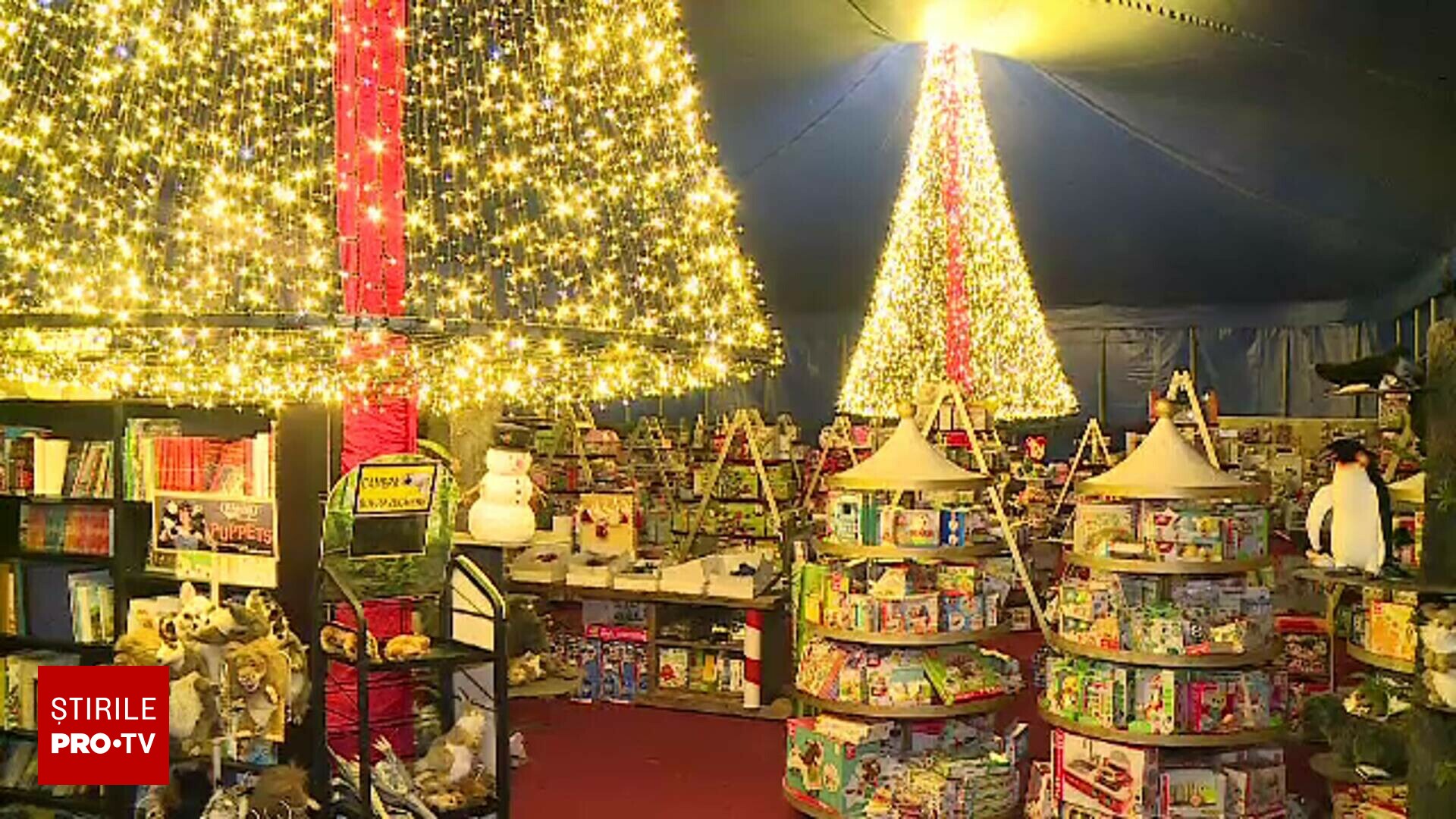 Primul târg de Crăciun din Capitală și-a deschis porțile. Sute de copii au fost întâmpinați de Moș Nicolae, dar și de Grinch