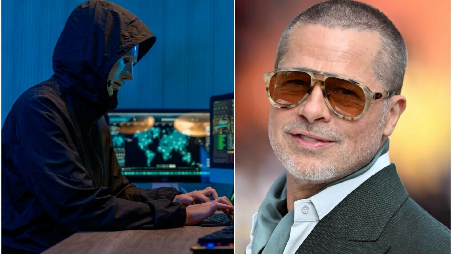 Brad Pitt și hacker