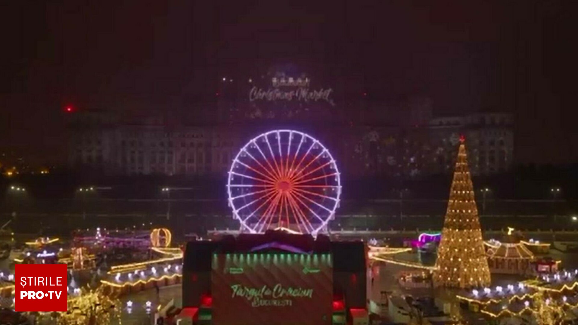 Magia Crăciunului a învăluit marile orașe. Zeci de căsuțe cu bunătăți și luminițe strălucitoare la târgurile de Crăciun