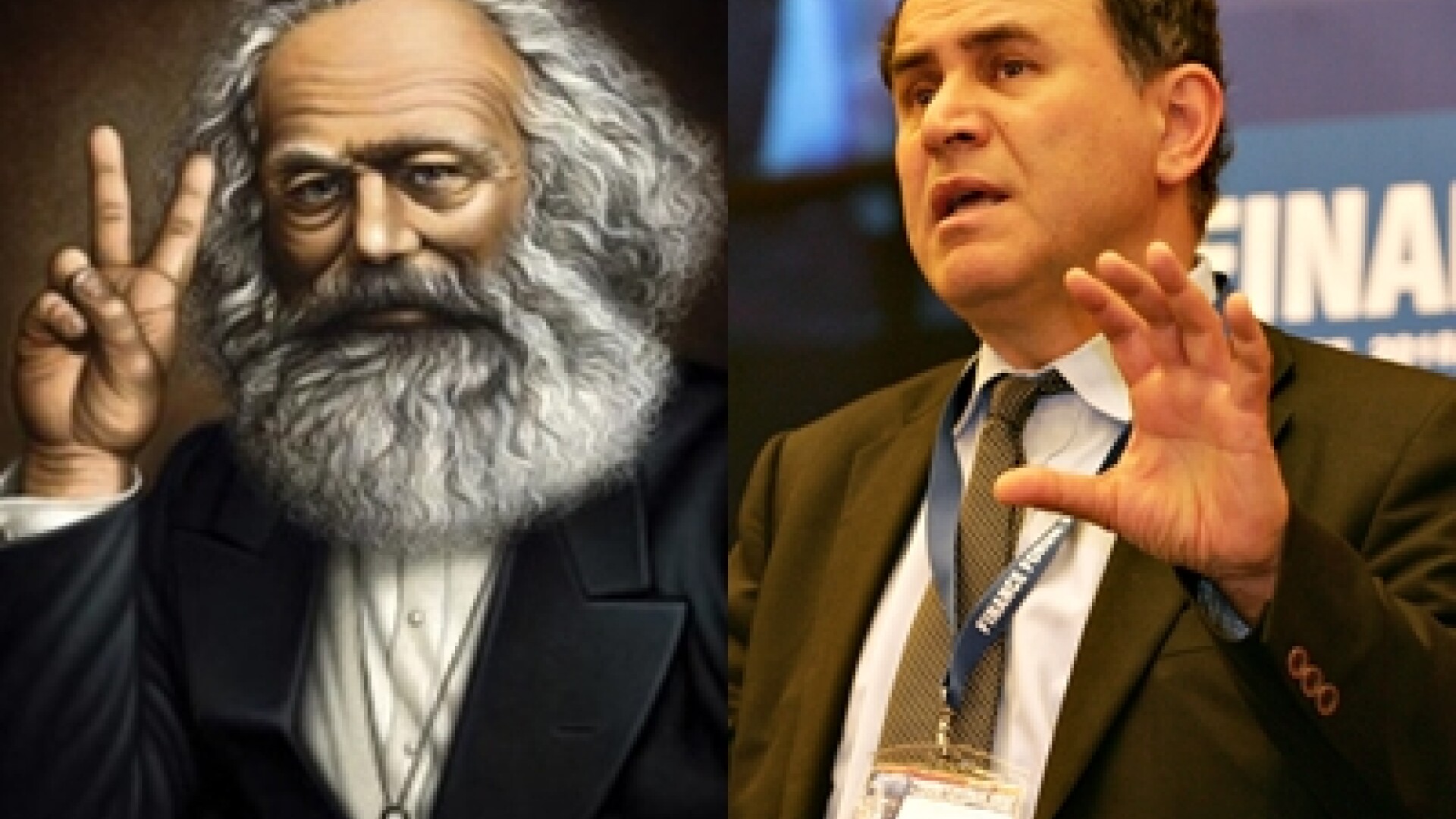 Marx si Roubini