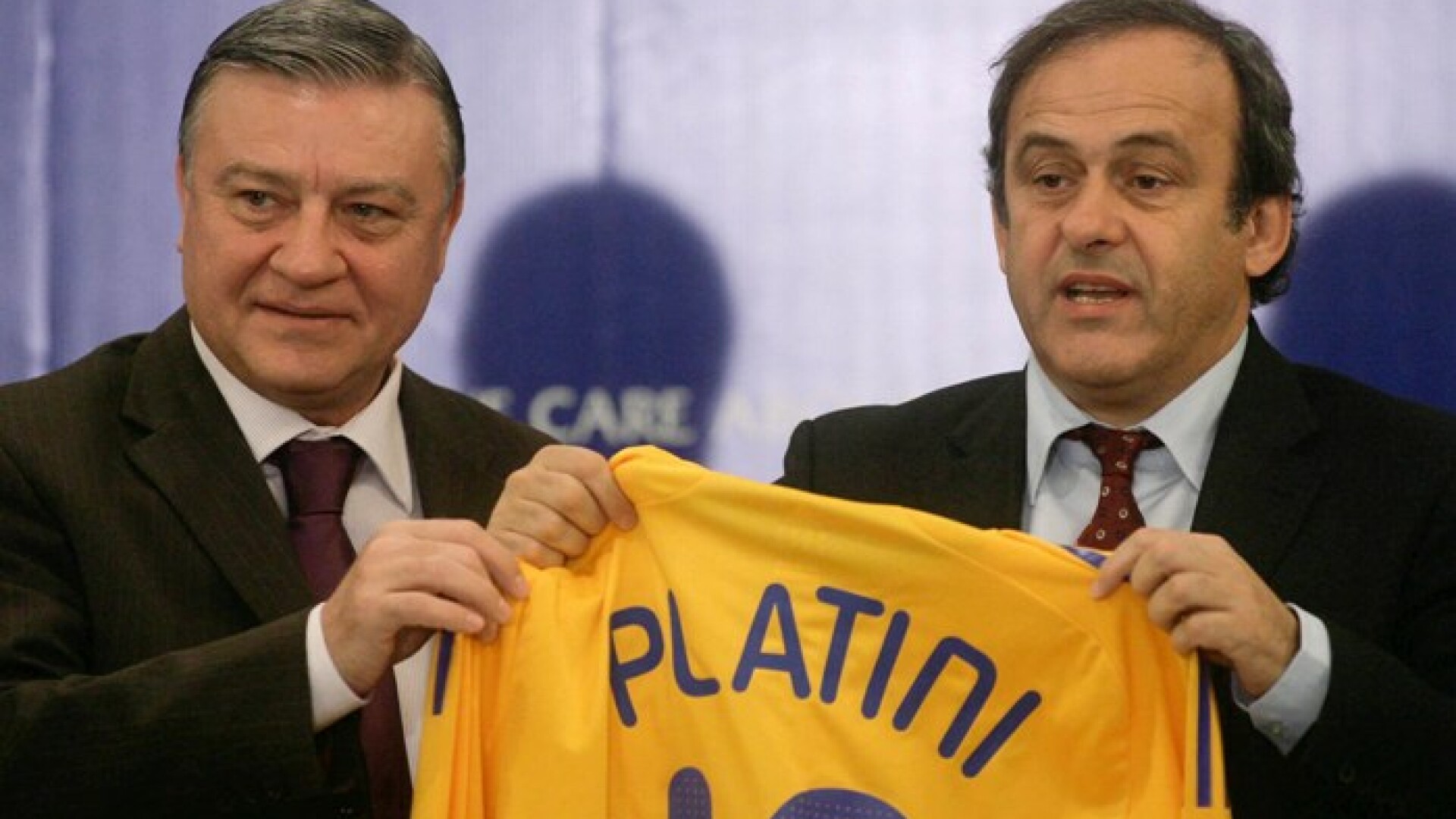 michel platini mircea sandu