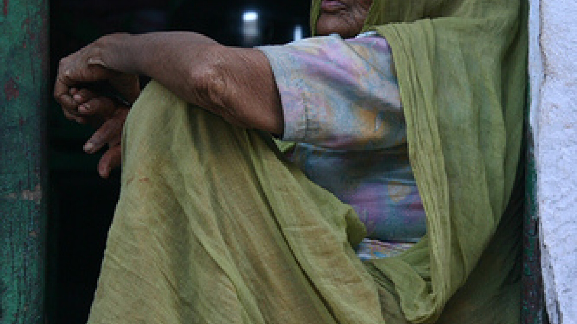 saracie, India, femeie batrana