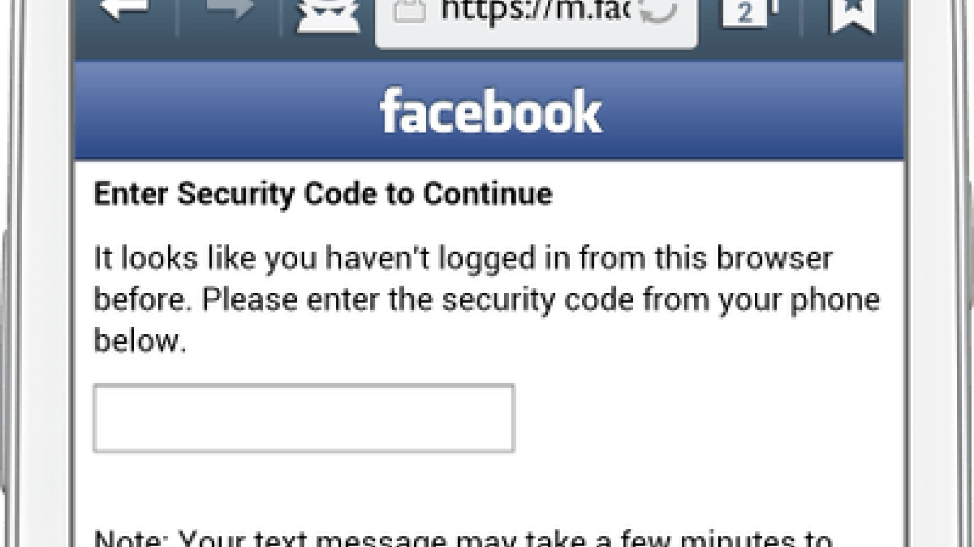 facebook login