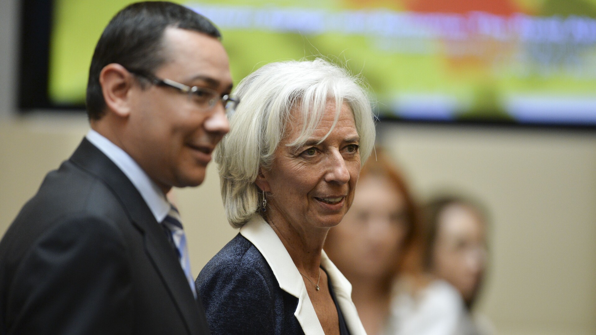 Christine Lagarde, Victor Ponta
